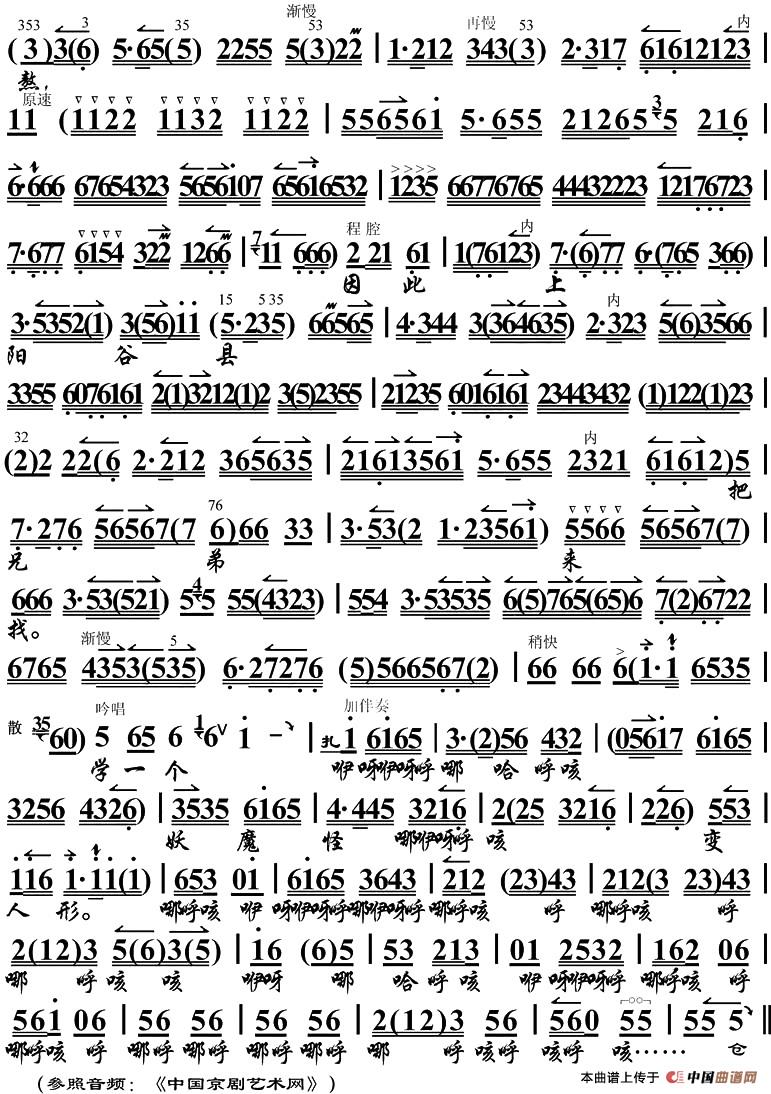 不由得潘金莲怒恼眉梢简谱孙毓敏 第2页
