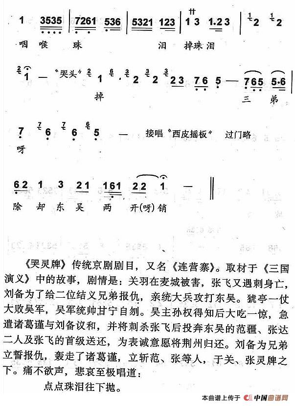 点点珠泪往下抛简谱曹剑文 第10页