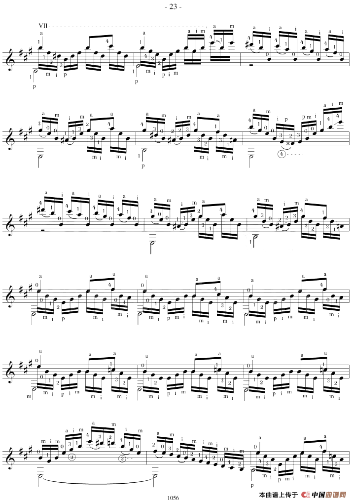 Fernando Sor12 Studies,Op.31简谱Fernando Sor 第6页