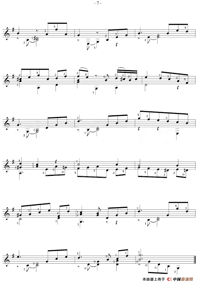 Fernando Sor12 Studies,Op.35简谱Fernando Sor 第2页