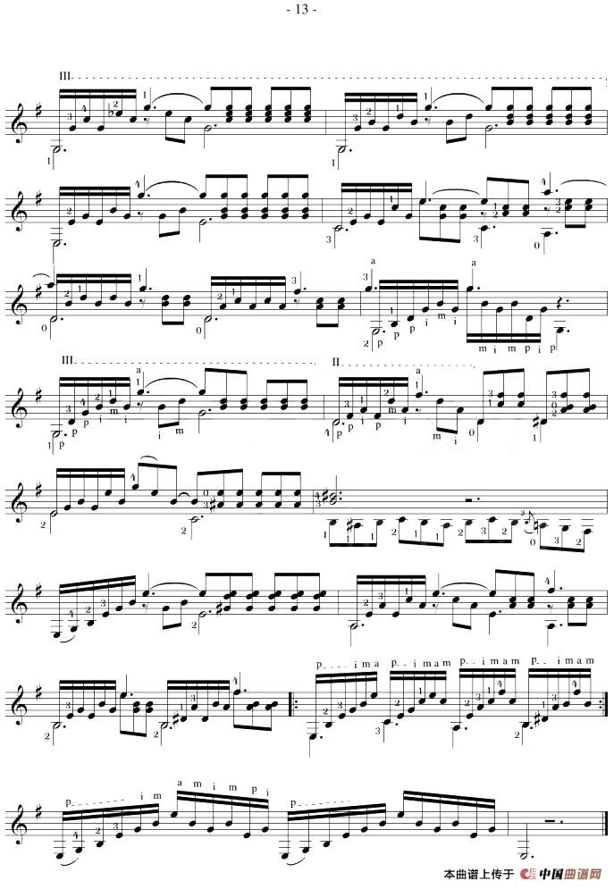 Fernando Sor12 Studies,Op.35简谱Fernando Sor 第2页