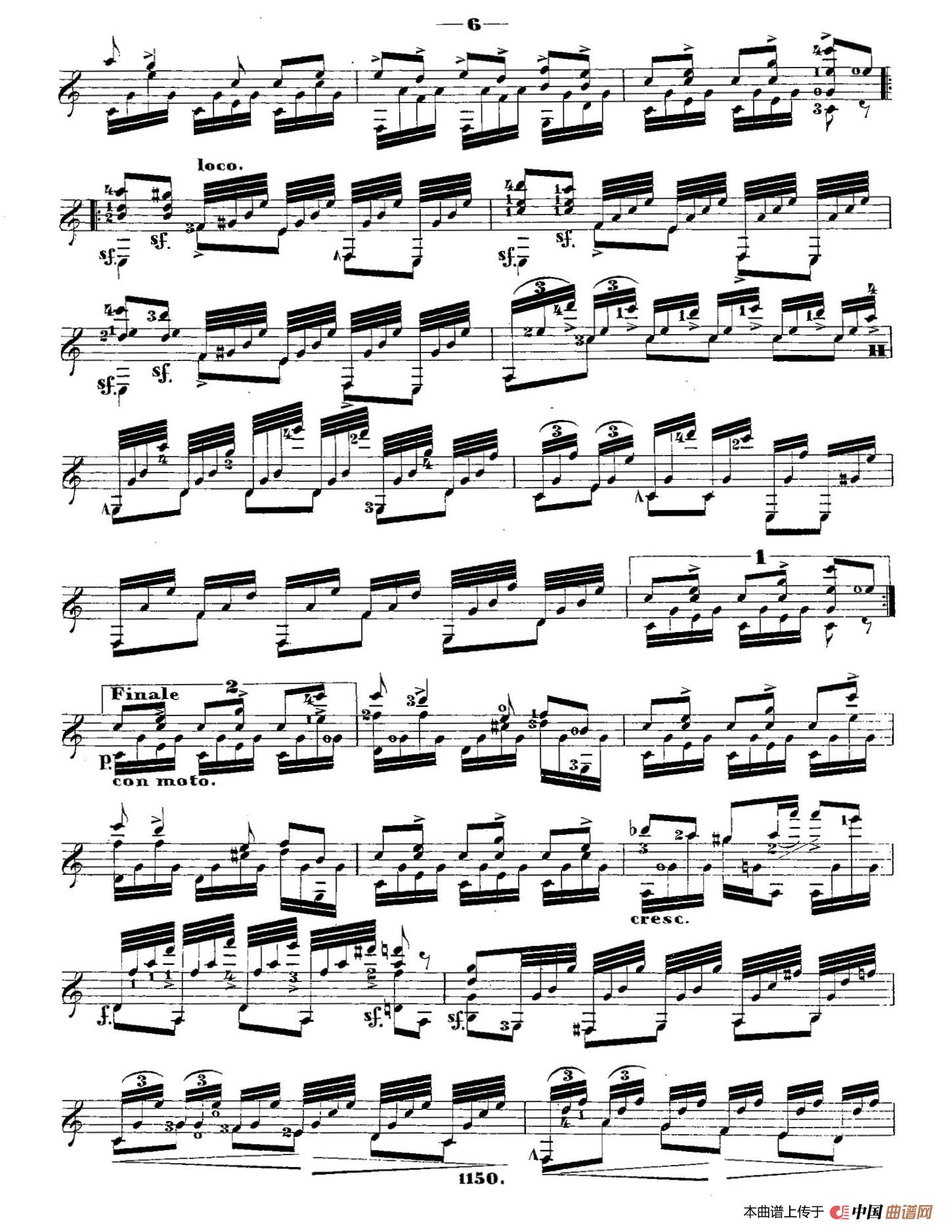 梅尔兹简谱J.K. Mertz 第5页