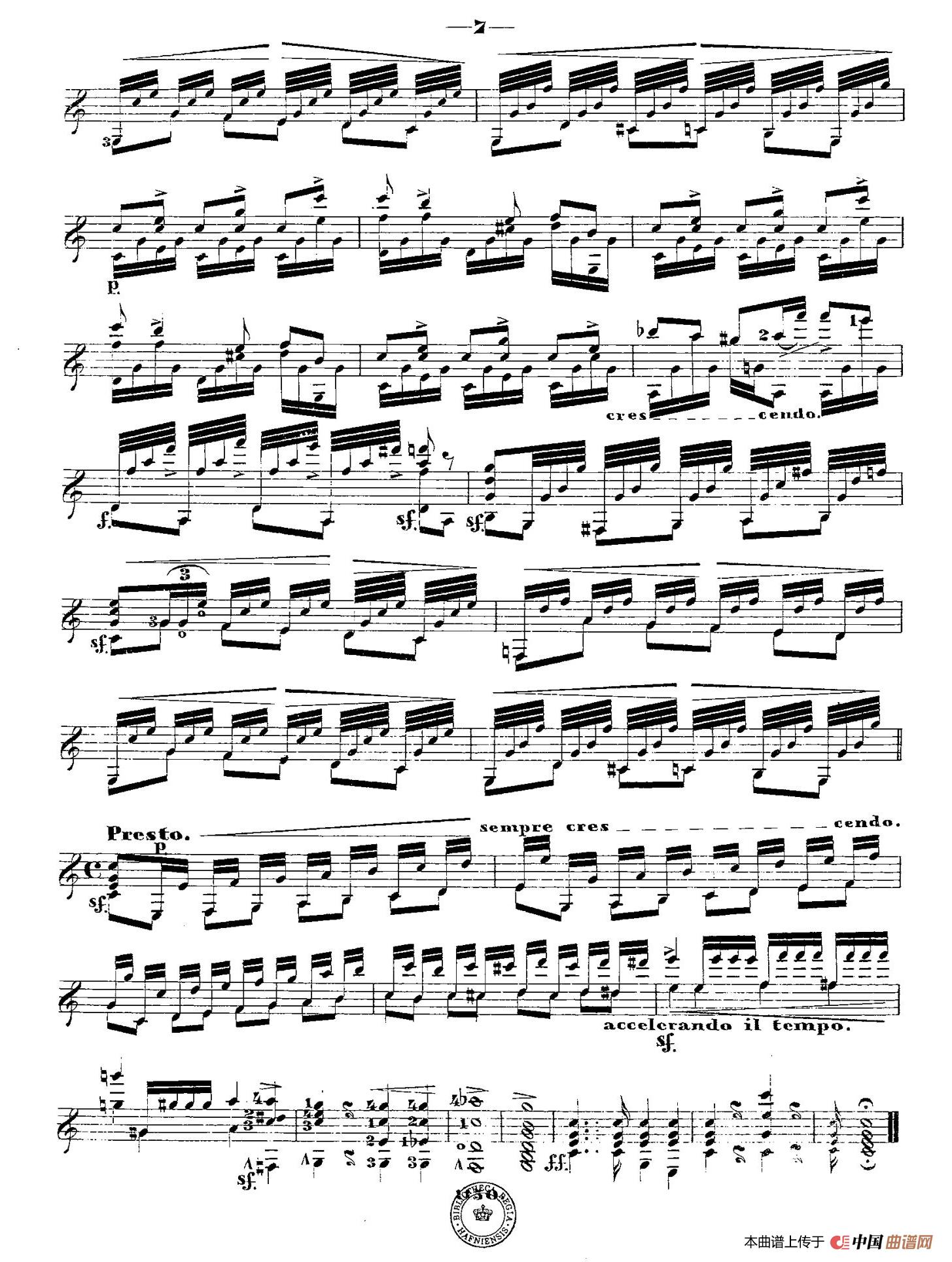 梅尔兹简谱J.K. Mertz 第6页
