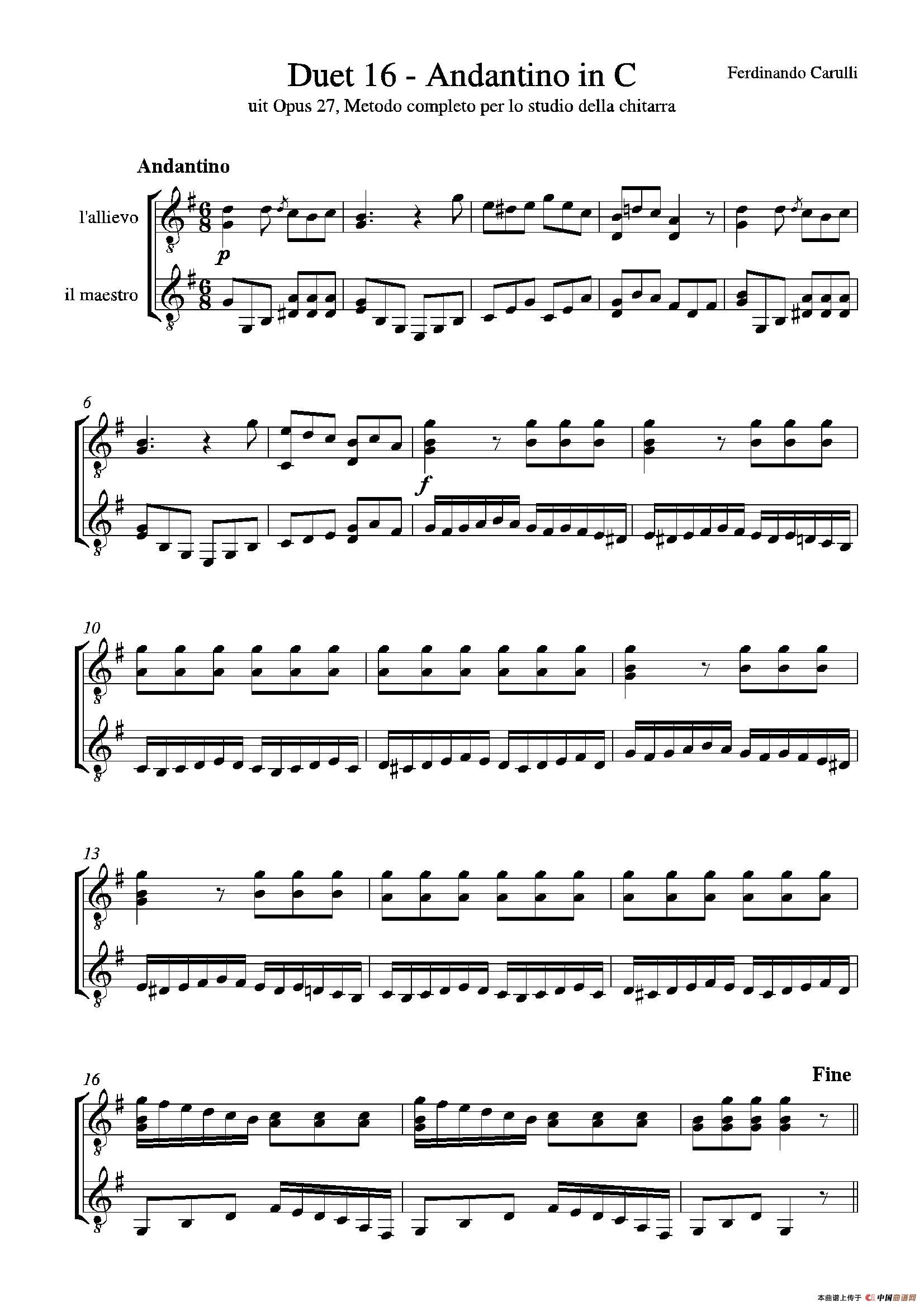 Metodo Completo Op.27简谱 第1页
