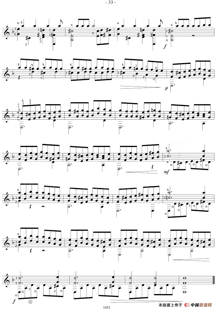 Sor简谱Sor 第2页