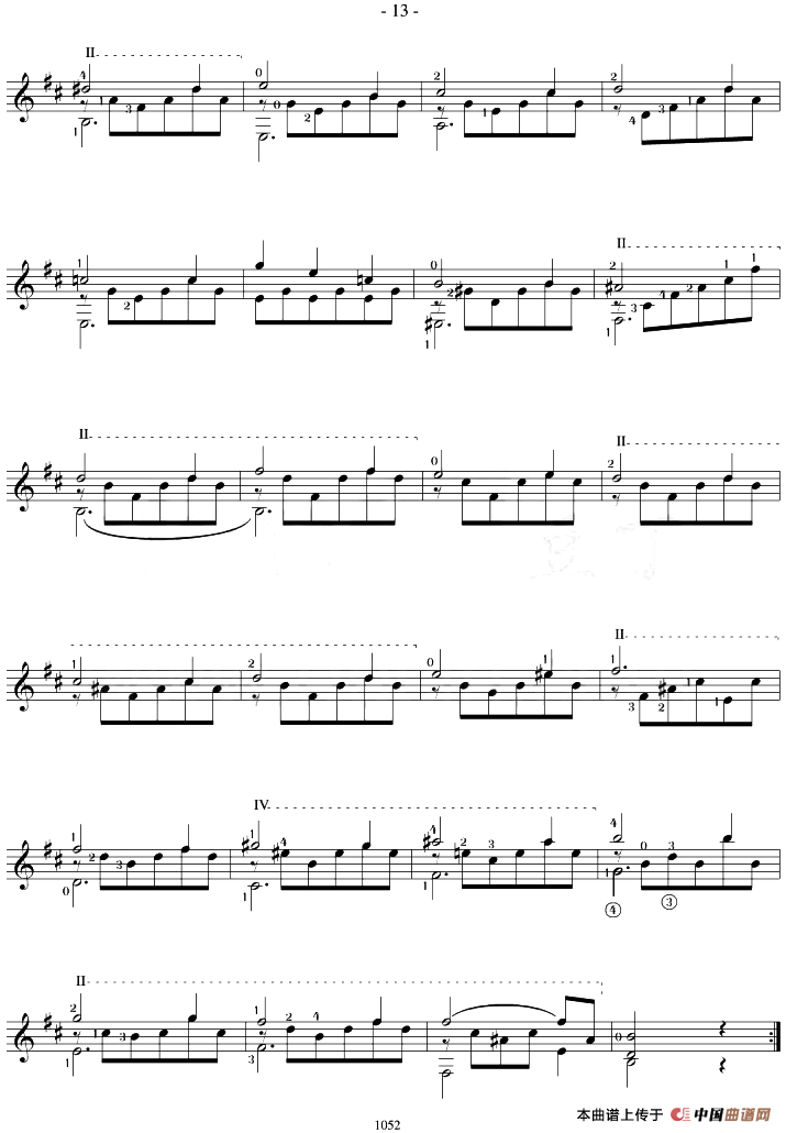 Sor简谱Sor-Cote 第2页